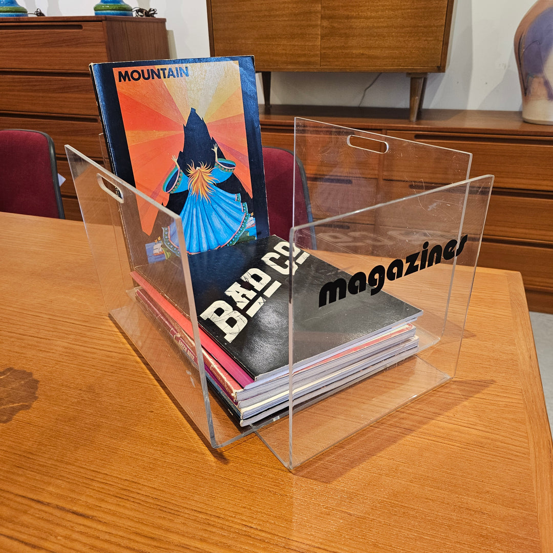 Acrylic Magazine Holder