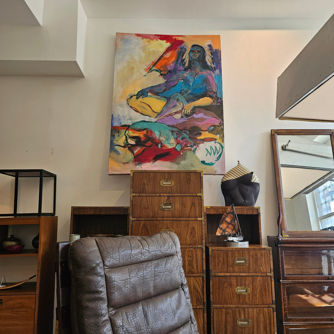 Large Abstract Figural Painting