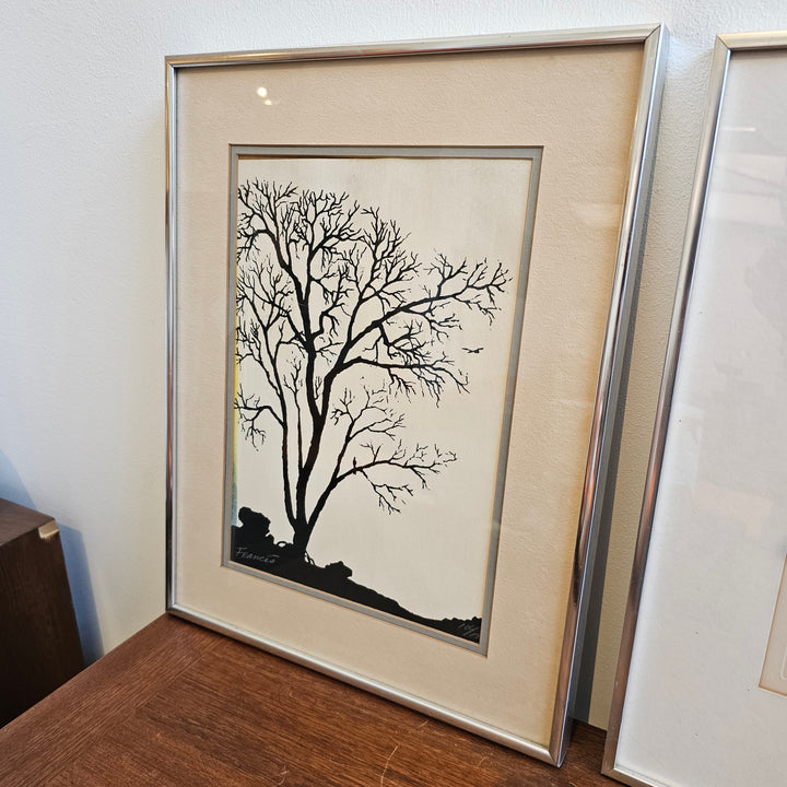 Framed Artwork - Signed Francés