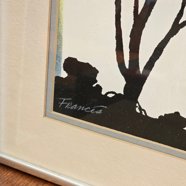 Framed Artwork - Signed Francés