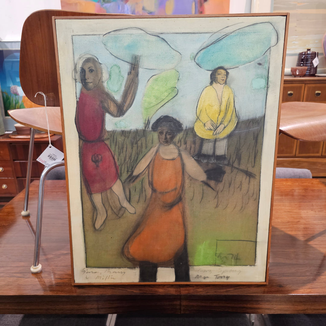 1974 Original Signed Painting