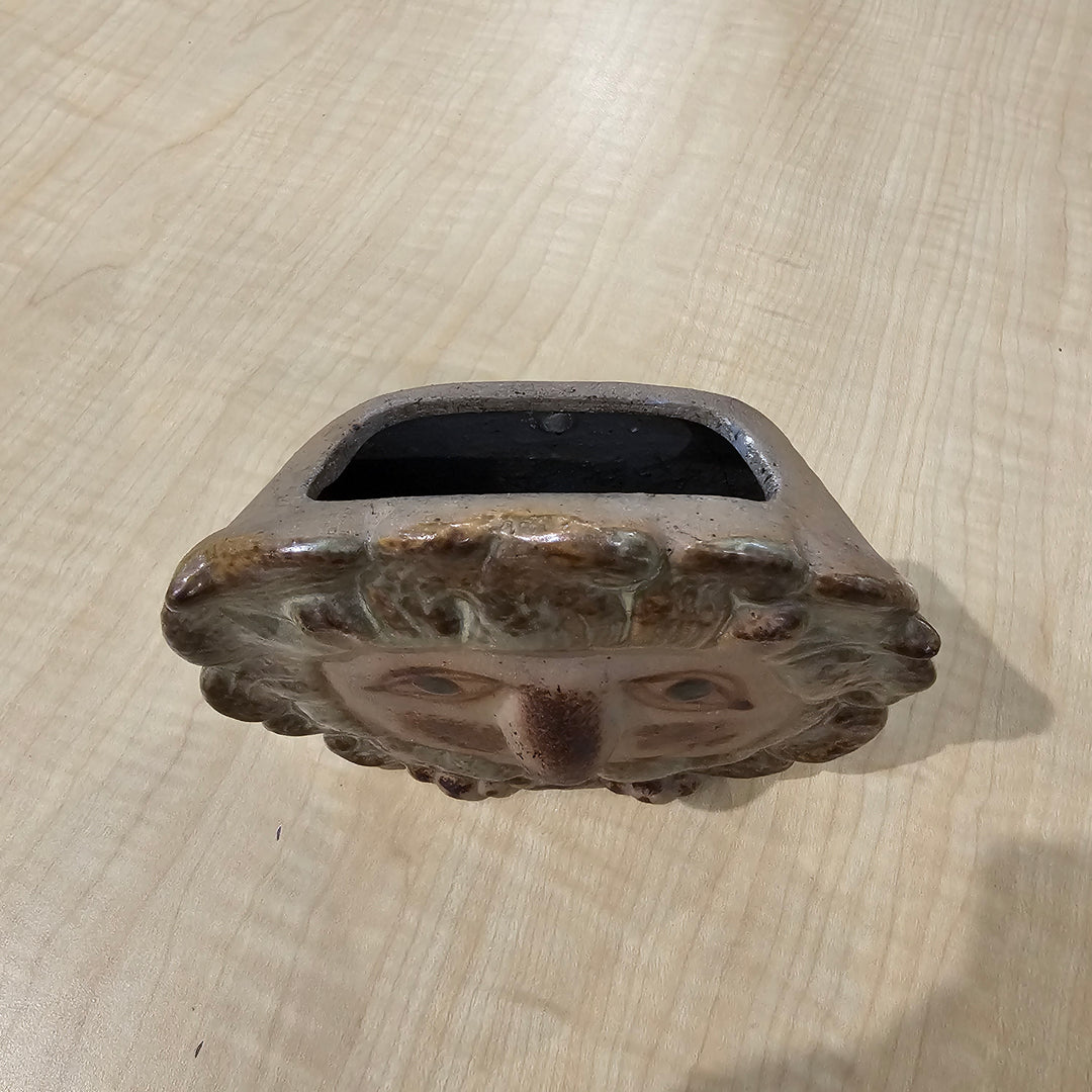 David Stewart Lion's Valley Pottery Style Wall Planter