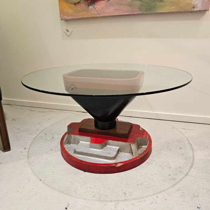 Vintage Factory Mold Coffee Table