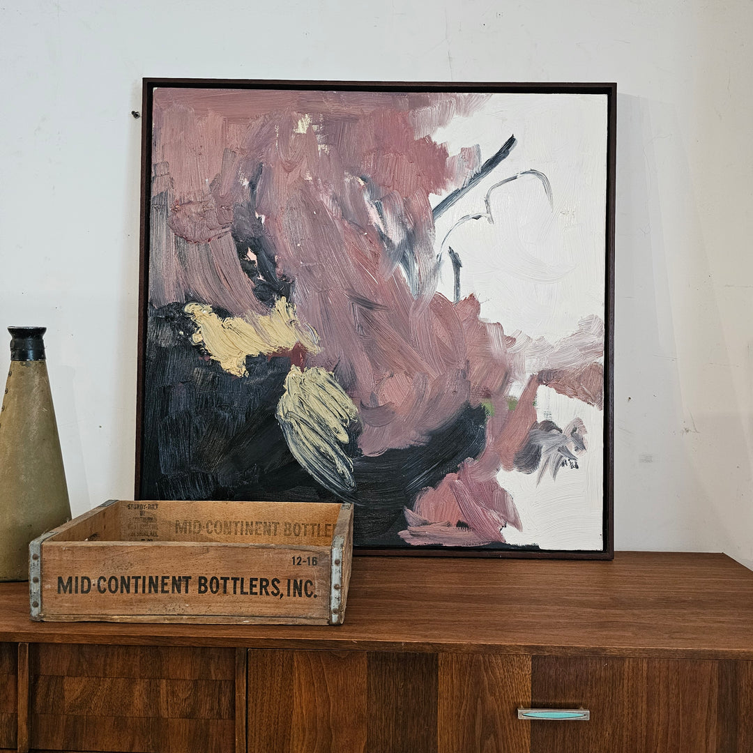Framed Abstract Painting