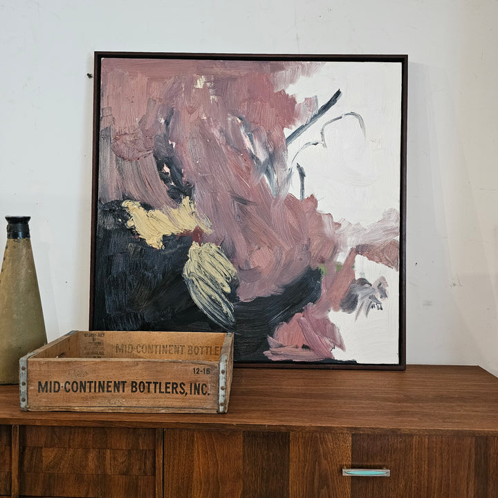 Framed Abstract Painting