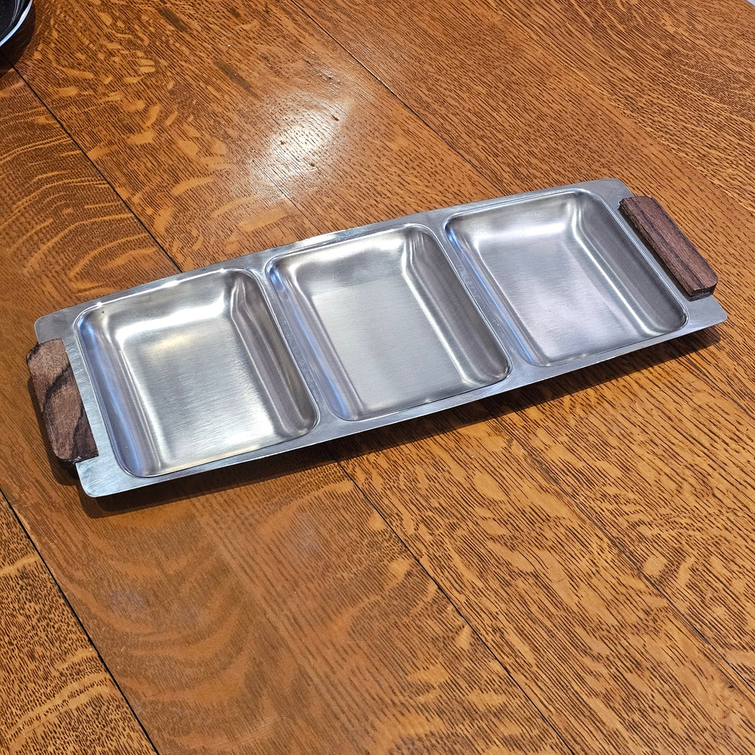 Vintage Burnco Triple Tray