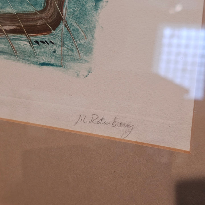 'Juillet' signed J.L. Rotenberg