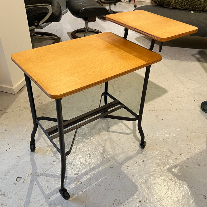 Metalstand Co. Typewriter Table w/Folding Shelf