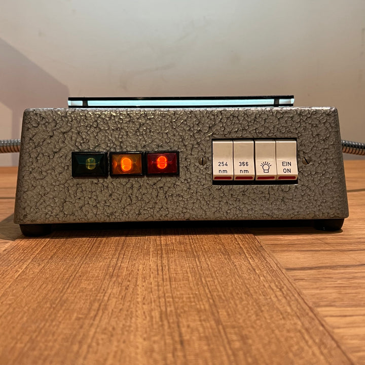 Vtg Desaga UVIS Blacklight Ultraviolet Lamp w/Lightbox