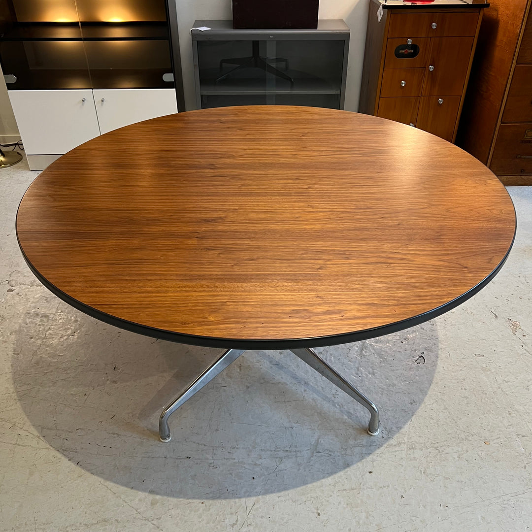 54” Round Herman Miller Eames Segmented Base Dining Table