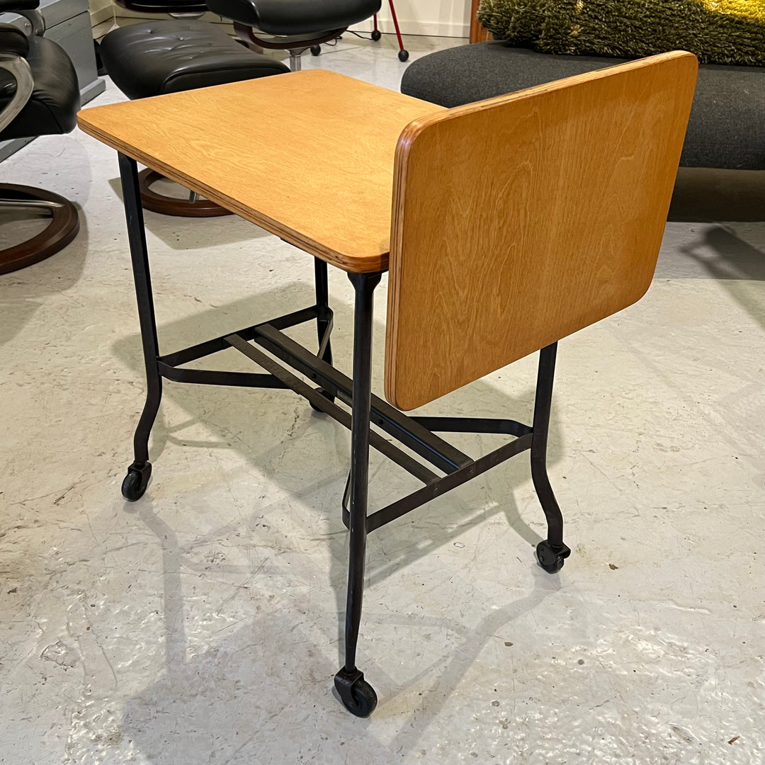 Metalstand Co. Typewriter Table w/Folding Shelf