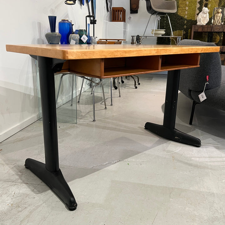 American Seating Co. School Desk w/Solid Birch Top