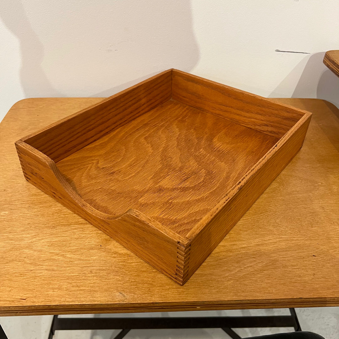 Hedges Solid Oak Paper Tray
