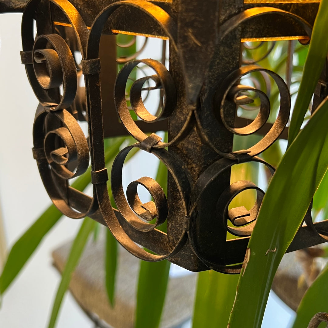 1960s Spanish Revival Swag Lamp