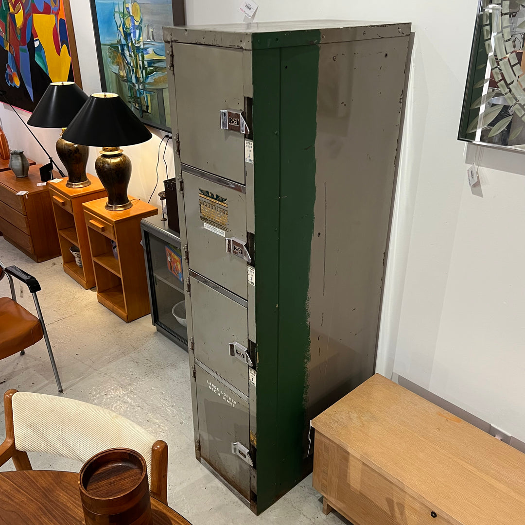 Vintage Bus Station Storage Lockers