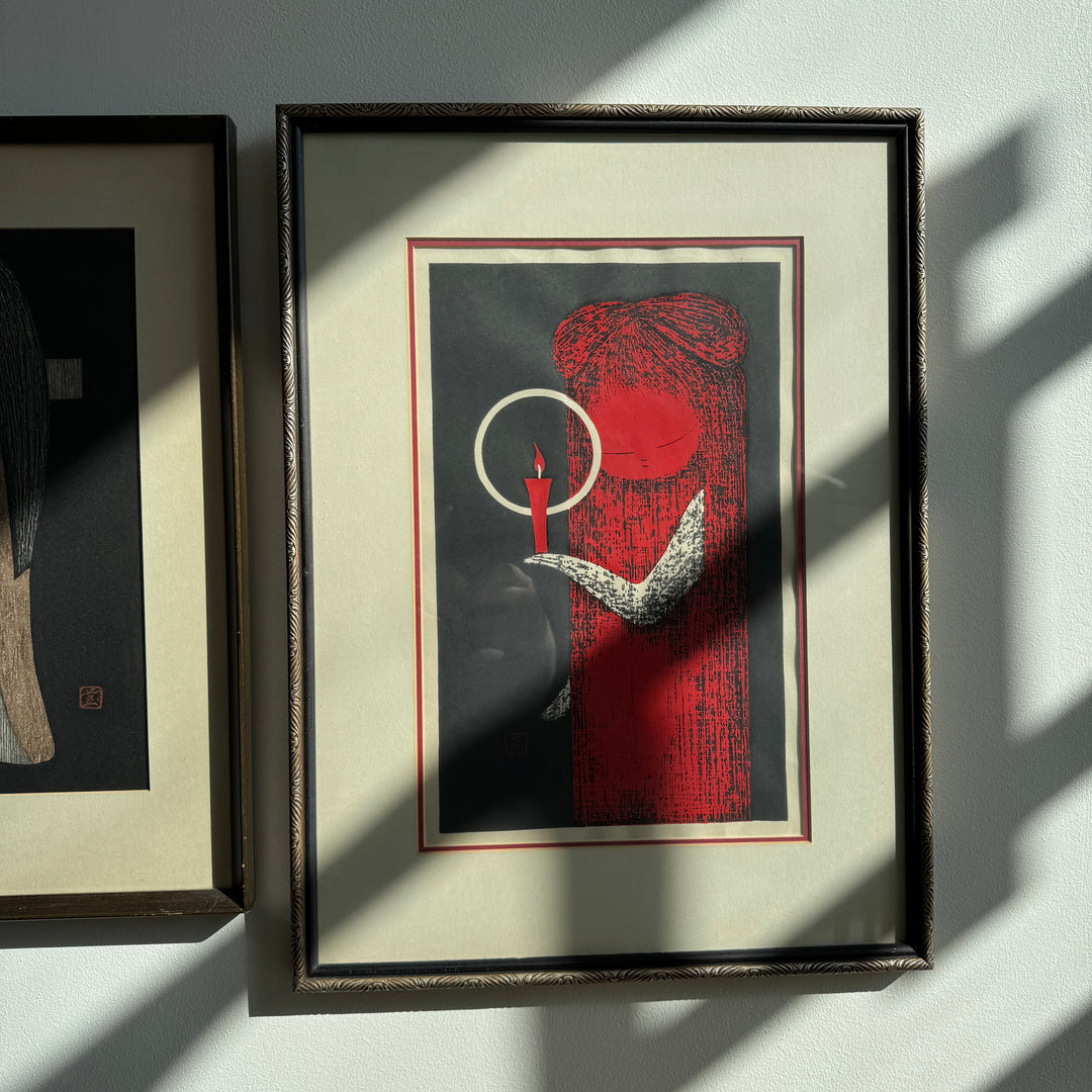'Girl with Candle' Karol Kawano