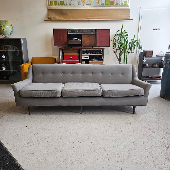 Gray MCM Flexsteel Sofa