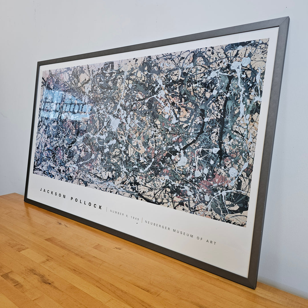 Jackson Pollock Framed Poster