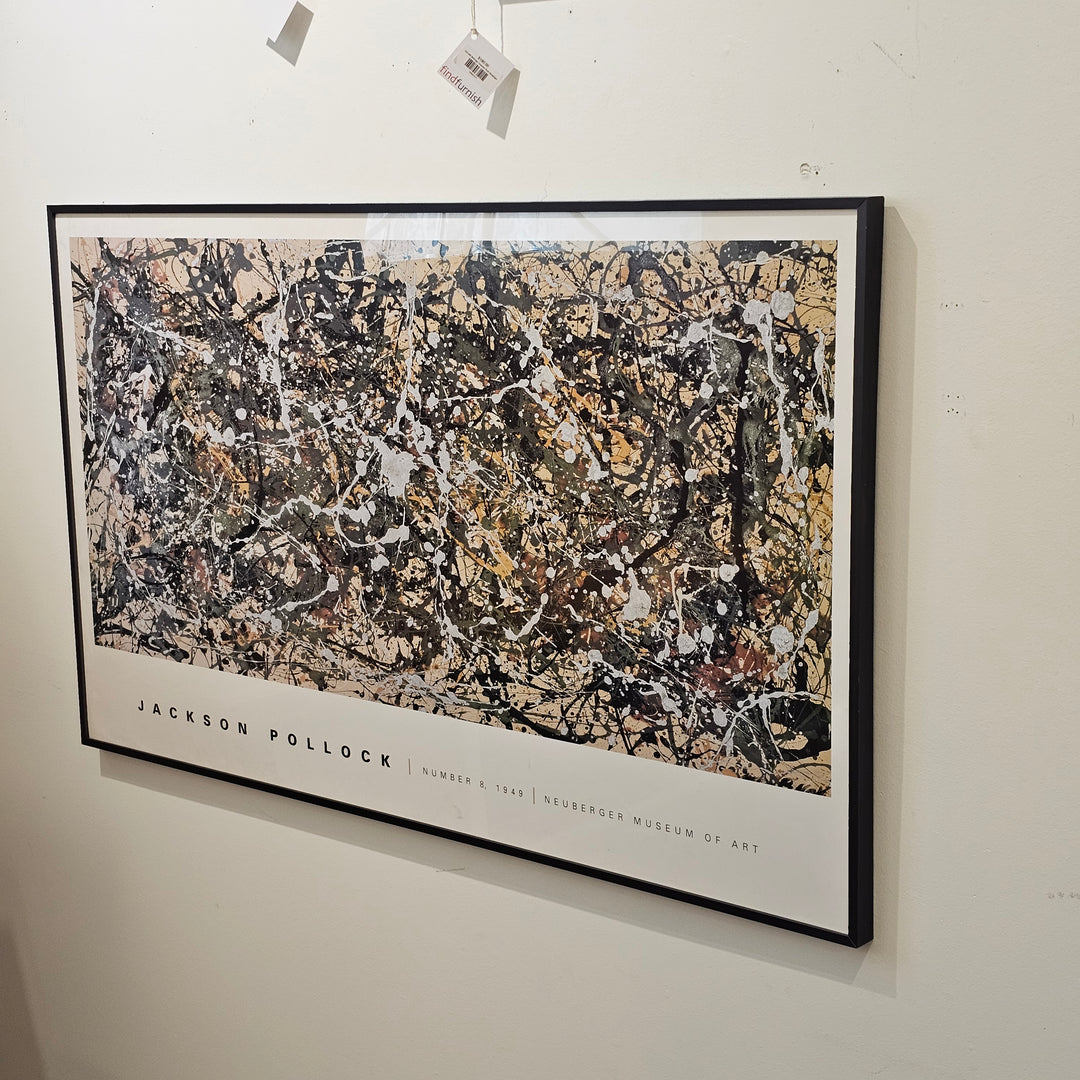 Contemporary Framed Jackson Pollock Print