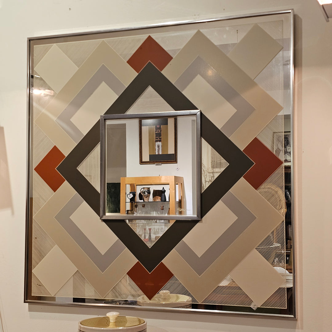 Greg Copeland Op Art MCM Mirror