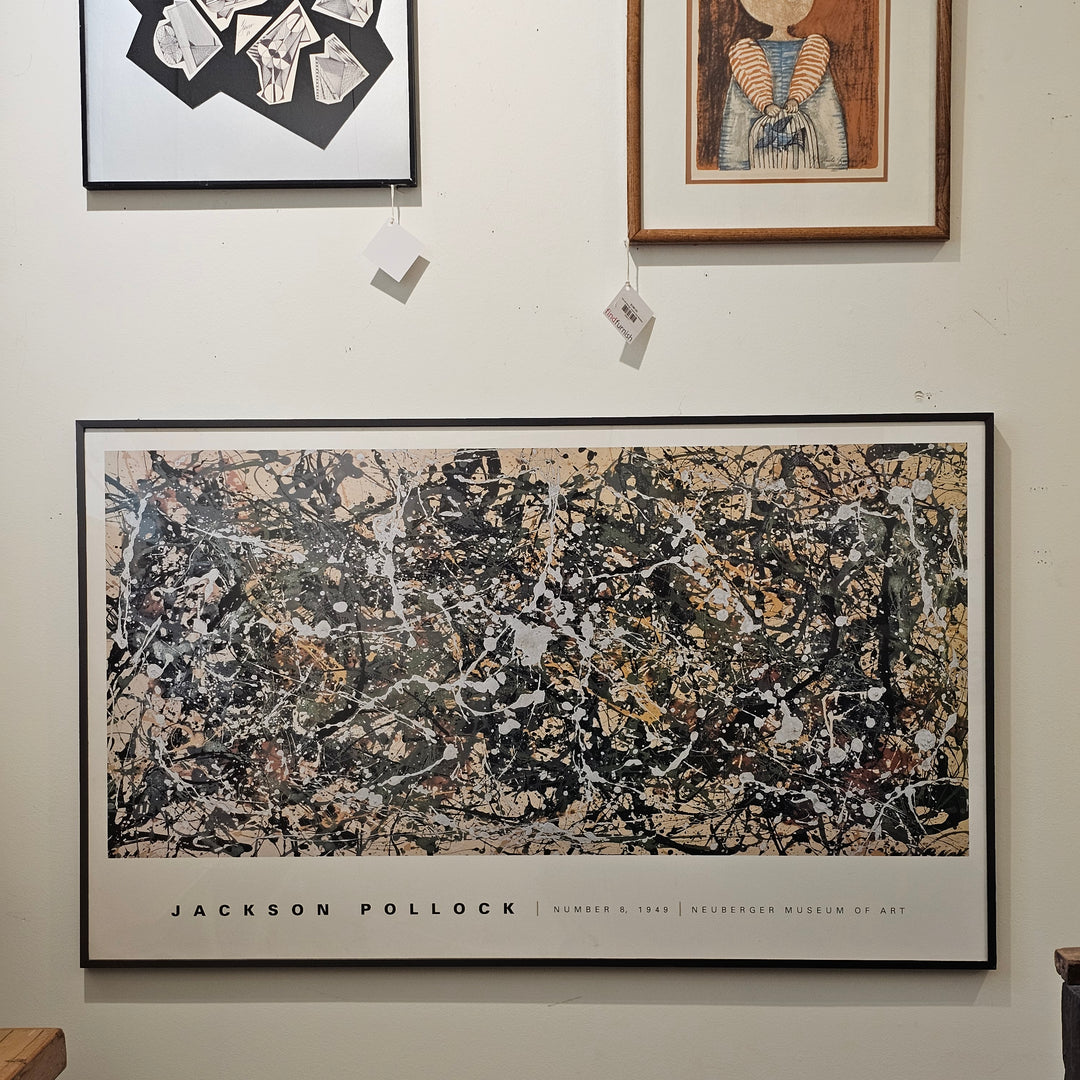 Contemporary Framed Jackson Pollock Print