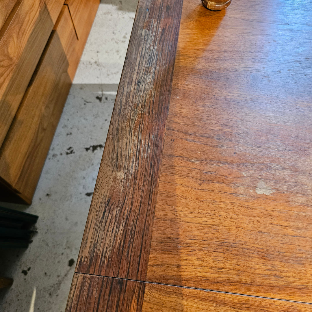 Walnut & Rosewood Dining Table