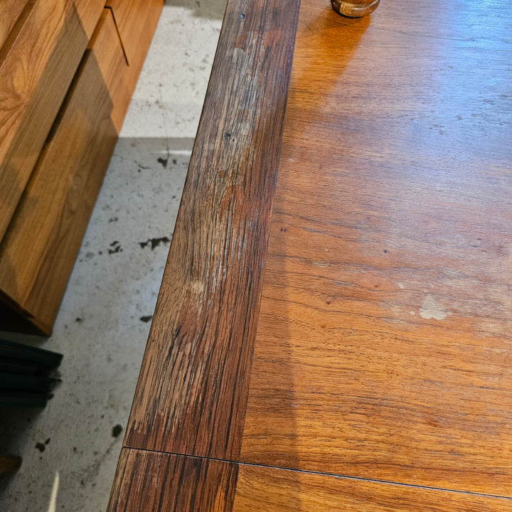 Walnut & Rosewood Dining Table