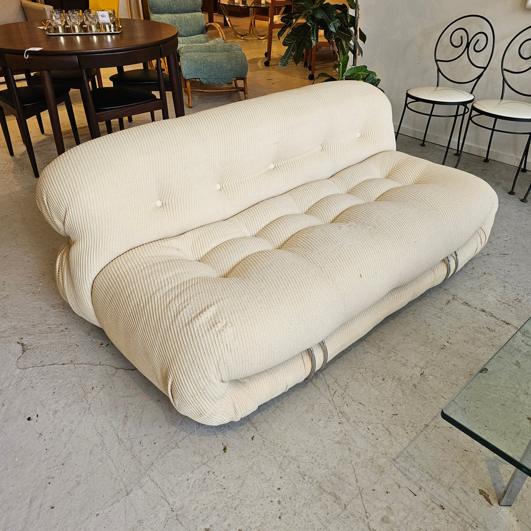 Soriano Two-Seater Sofa by Tobia Scarpa for Cassina
