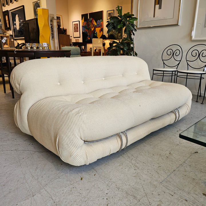 Soriano Two-Seater Sofa by Tobia Scarpa for Cassina