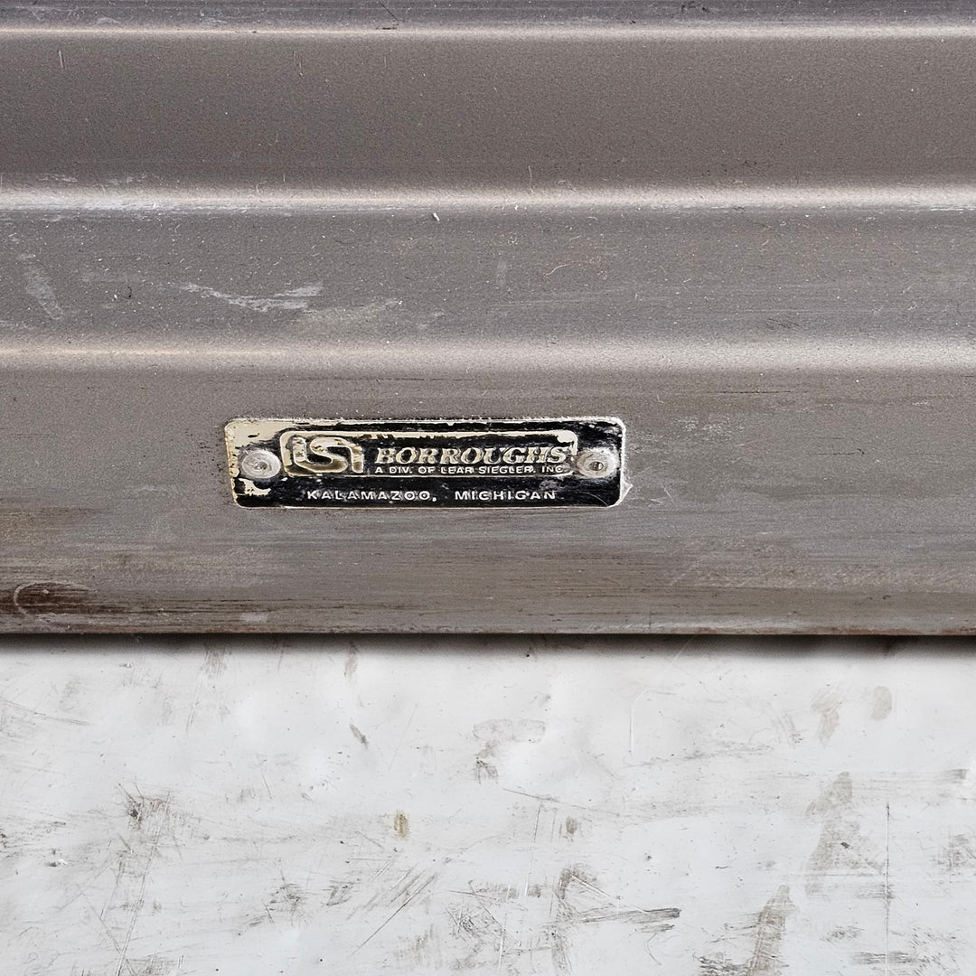 Classic Borroughs Industrial Metal Bookshelf