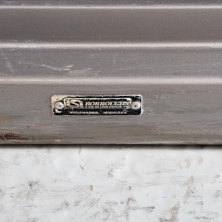 Classic Borroughs Industrial Metal Bookshelf