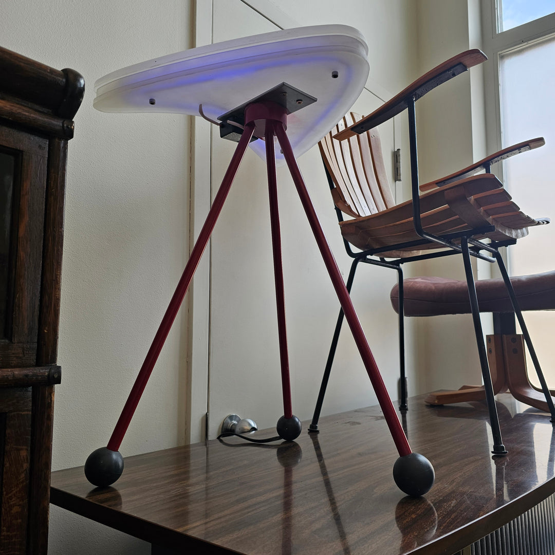 Neon Light Up Side Table